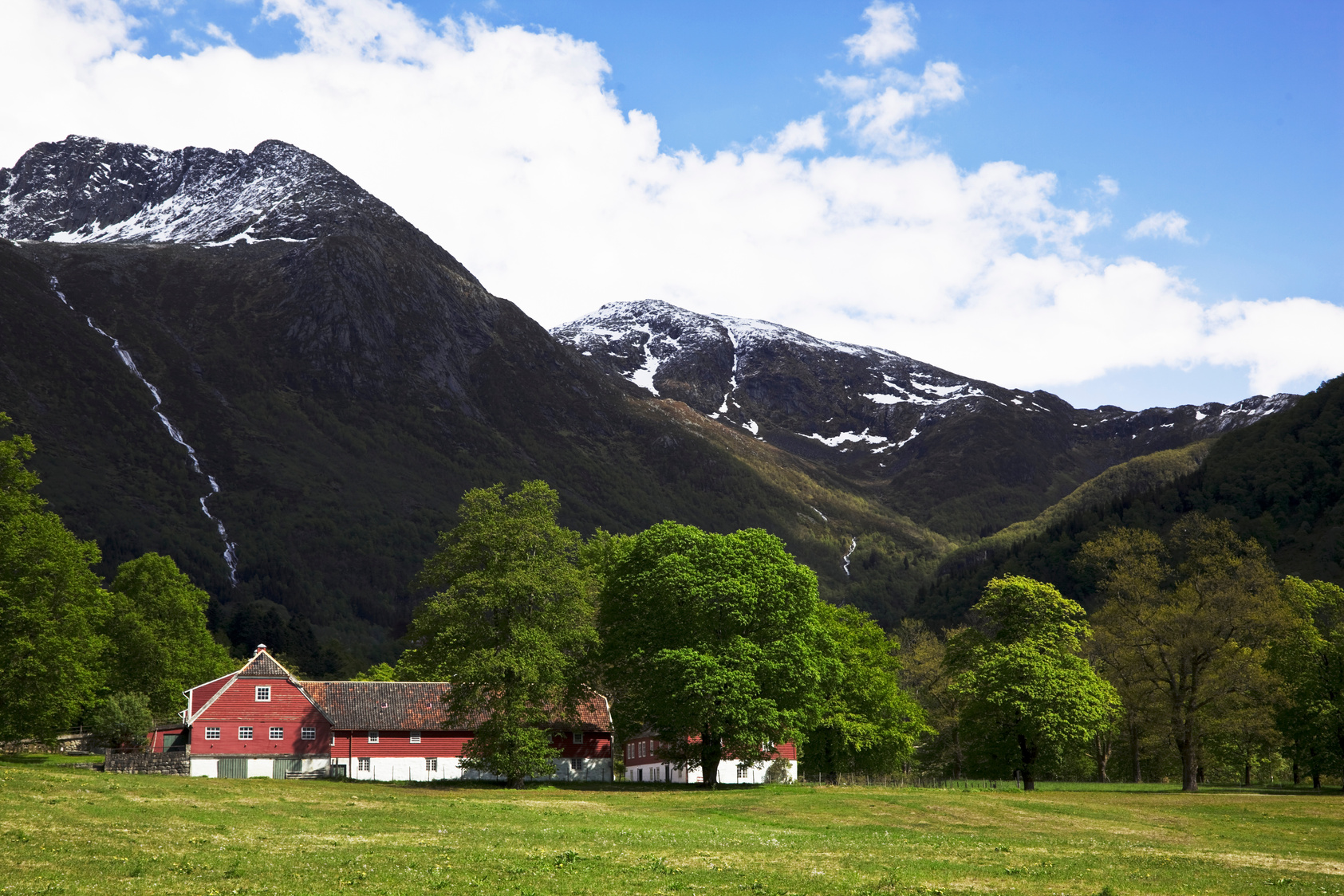 Norwegian farm.